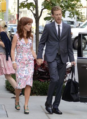Kathy Griffin and Randy Bick out and about, New York, America - 23 Aug 2012