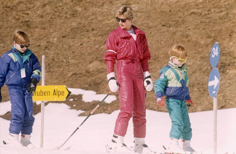 Royal Skiing Holiday in Lech, Austria - 1991