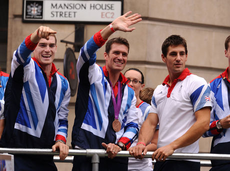 Team GB Olympic and Paralympic Athletes Parade, London, Britain - 10 Sep 2012