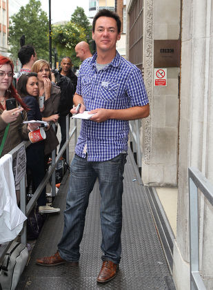 Celebrities outside BBC Radio 1 studios, London, Britain - 14 Sep 2012
