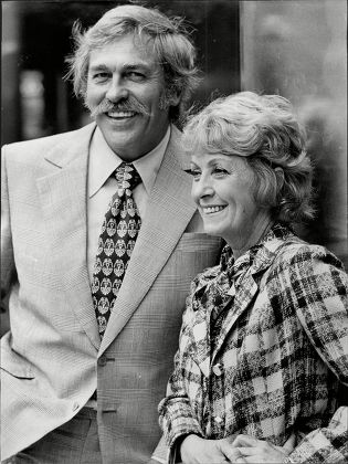 Actor Howard Keel And Actress Danielle Darrieux Who Are To Star In The New Musical 'ambassador'.