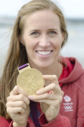 Helen Glover Her Olympic Gold Medal Editorial Stock Photo - Stock Image ...