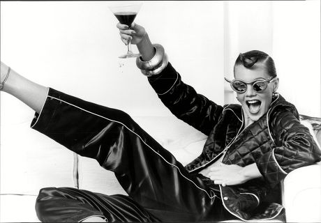 Seventies Fashion Model Editorial Stock Photo - Stock Image | Shutterstock