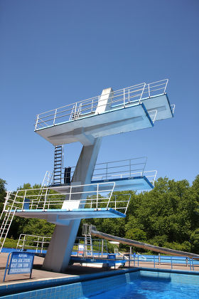 Diving Tower 10meter Diving Board Outdoor Editorial Stock Photo - Stock ...