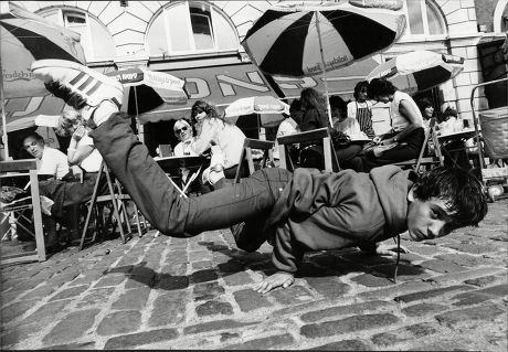 Break Dancers Dancing Covent Garden London Editorial Stock Photo ...