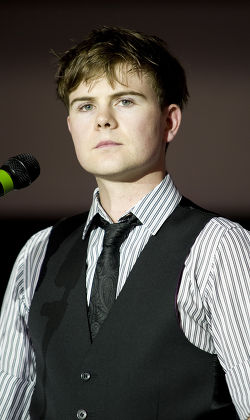 Will Martin performing at an Audi dealership opening in Swindon, Britain - 12 Sep 2012