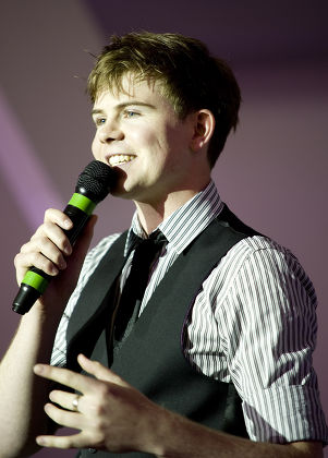 Will Martin performing at an Audi dealership opening in Swindon, Britain - 12 Sep 2012