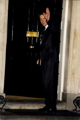 William Waldegrave Enters No 10 Downing Street.