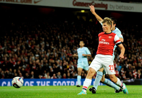 Arsenal v Coventry City, Capital One Cup, Third Round football match, Emirates Stadium, London, Britain - 26 Sep 2012