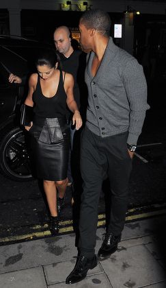 Cheryl Cole and Tre Holloway at the C Restaurant, London, Britain - 27 Sep 2012