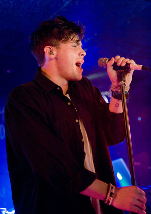 Aiden Grimshaw in concert at King Tuts, Glasgow, Scotland, Britain - 27 Sep 2012