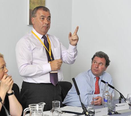 Lib Dem Annual Conference - Fringe Meeting For The Social Market Foundation And The Tuc.-( L To R) Tuc Gen Sec. Brendan Barber And Oliver Letwin Mp.