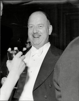 Dr Richard Beeching (baron Beeching) Chairman Of British Rail (dead March 1985) At A Dinner Given By The National Farmers Union.