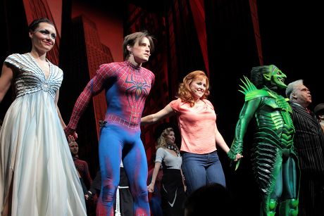 'Spider-Man' musical, New York, America - 02 Oct 2012