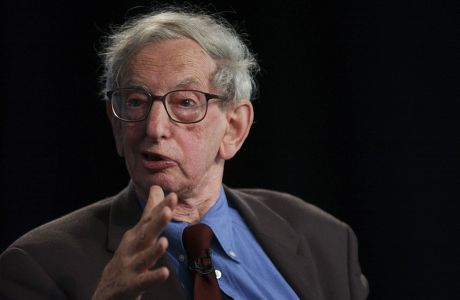 Eric Hobsbawm at Guardian Hay Festival, Hay-on-Wye, Wales, Britain - 25 May 2005