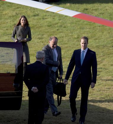 Prince William and Catherine Duchess of Cambridge leaving Kensington Palace, London, Britain - 09 Oct 2012