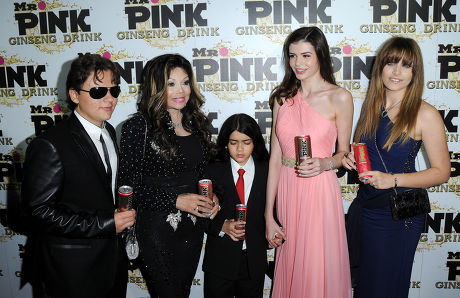 Prince Jackson, La Toya Jackson, Blanket Jackson, Monica Gabor and