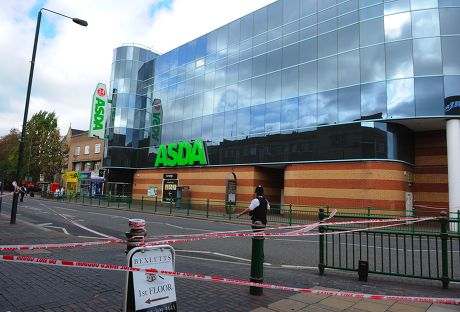 Police Scene Where Woman Stabbed Death Editorial Stock Photo - Stock