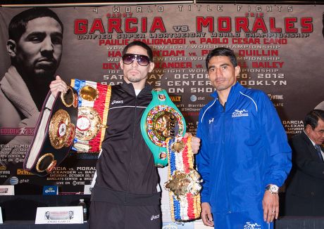 World Championship Boxing press conference at Barclays Arena, Brooklyn, New York, America - 18 Oct 2012