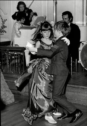 Natalia Phillips Granddaughter Of Lady Zia Wernher Dancing With Jaspar Jacobs Son Of Actress Kathleen Byron At Annual Party In Aid Of The League Of Pity.