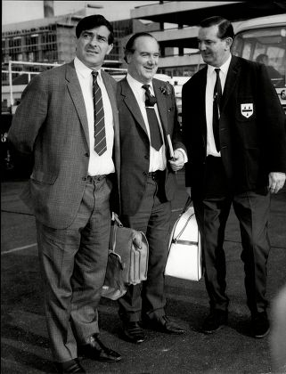 Fred Trueman Godfrey Evans And Tom Graveney Cricketers 1969.