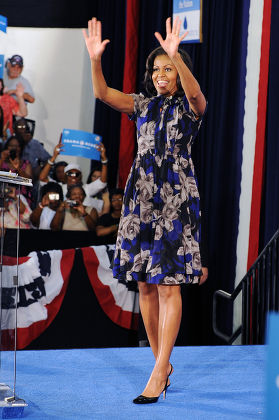 Michelle Obama grassroots campaign rally, Broward College, Davie, Florida, America - 22 Oct 2012