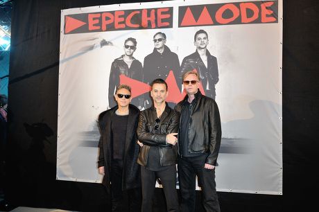 Depeche Mode press conference, Paris, France - 23 Oct 2012