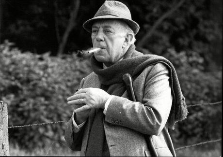 Actor Sir Alec Guinness Smoking Sir Editorial Stock Photo - Stock Image ...