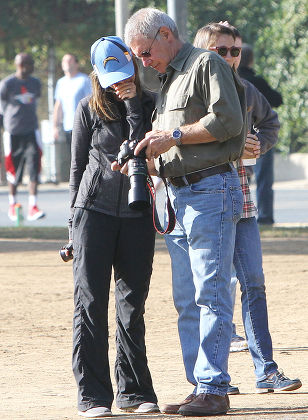 Calista Flockhart Harrison Ford Editorial Stock Photo - Stock Image