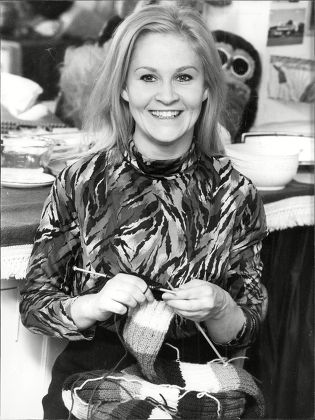 Actress Michele Dotrice Seen Knitting Michele Dotrice (born 27 September 1948) Is An English Actress Best Known For Her Portrayal Of Betty The Long-suffering Wife Of Frank Spencer Played By Michael Crawford In The Bbc Sitcom Some Mothers Do Aave Aem