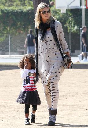 Heidi Klum Daughter Lou Sulola Samuel Editorial Stock Photo - Stock