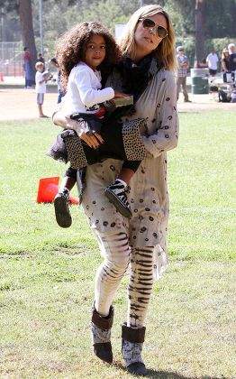 Heidi Klum Daughter Lou Sulola Samuel Editorial Stock Photo - Stock