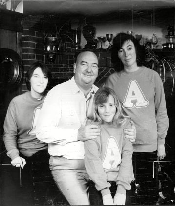 Actor Stratford Johns With Wife Nanette And Daughters Peta (left) And Lisa Stratford Johns Born Alan Edgar Stratford-johns (22 September 1925 - 29 January 2002 [1]) Was A Popular English Stage Film And Television Actor Who Is Best Remembered For His