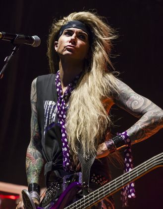 Steel Panther in concert at the Civic Hall, Wolverhampton, Britain - 06 Nov 2012