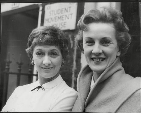 Actress Diana Churchill (left) And Anne Crawford Actress Diana Churchill (later Mrs Diana Johns) Wife Of Actor Mervyn Johns.