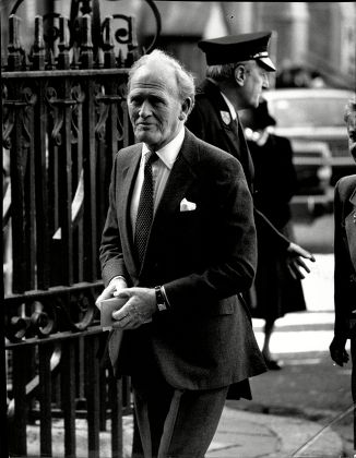 Actor Gordon Jackson (dead January 1990) At A Memorial Service For Lord Olivier.