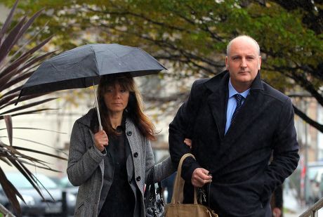 Wildlife park owner Anna Ryder Richardson and husband Colin MacDougall trial at Swansea Crown court, Wales, Britain - 12 Nov 2012