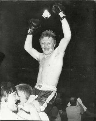 British Welterweight Boxer Colin Jones After Editorial Stock Photo ...