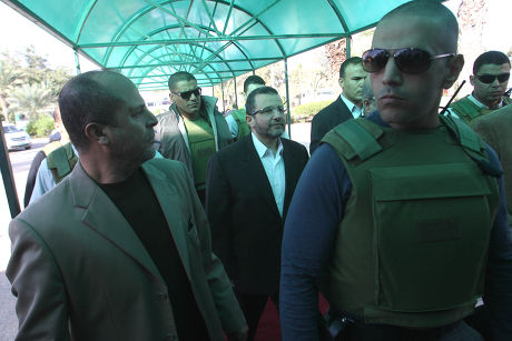 Egyptian Prime Minister Hisham Kandil visits Gaza Strip, Palestinian Territories - 16 Nov 2012