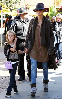 Heidi Klum Leni Olumi Klum Editorial Stock Photo - Stock Image