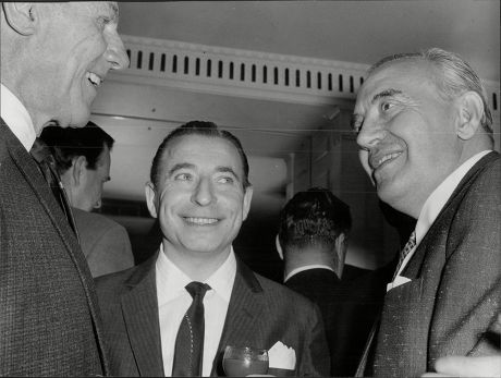 Musician And Band Leader Joe Loss With Victor Silvester (l) And Ted Heath (r) Joshua Alexander 'joe' Loss Lvo Obe (22 June 1909 A 6 June 1990) Was A British Musician Popular During The British Dance Band Era And Was Founder Of The Joe Loss Orchestr