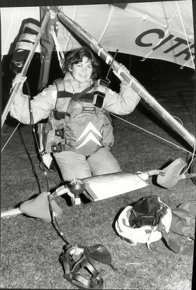 Hang Glider Champion Judy Leden Judy Editorial Stock Photo - Stock