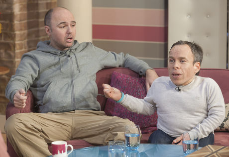 Karl Pilkington Warwick Davis Editorial Stock Photo - Stock Image