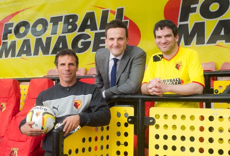 Launch of Football Manager 2013 game at Vicarage Road, Watford, Britain - 24 Oct 2012
