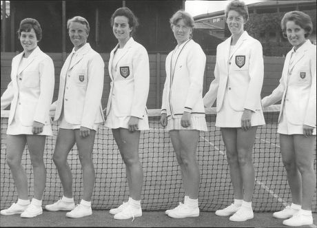 Great Britain Wightman Cup Team Winnie Editorial Stock Photo Stock