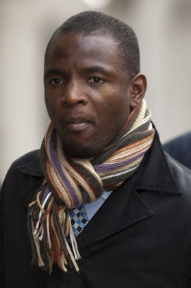 Duwayne Brooks Friend Of Murdered Teenager Stephen Lawrence Arriving At The Old Bailey To Give Evidence In The Trial Of David Norris And Gary Dobson. Picture David Parker 17.11.11.