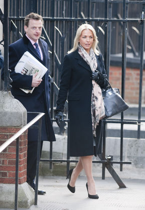 Sheryl Gascoigne Arrives At The Royal Courts Of Justice London For The Leveson Inquiry Into Press Practices.