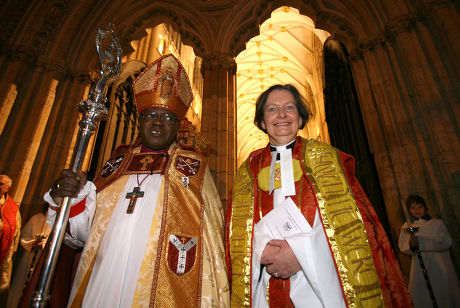 The Very Reverend Vivienne Faull, The Dean of York, at York Minster, York, Britain - Dec 2012