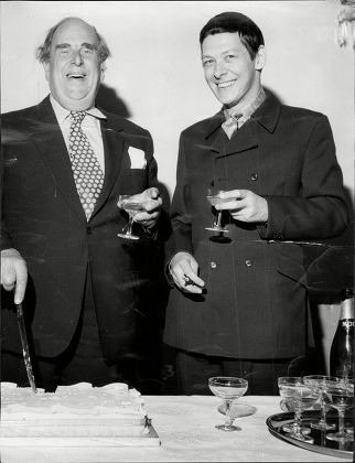 Actor Robert Morley With Donald Burton Robert Adolph Wilton Morley Cbe (26 May 1908 A 3 June 1992) Was An English Actor Who Often In Supporting Roles Was Usually Cast As A Pompous English Gentleman Representing The Establishment. In Movie Encyclopedi