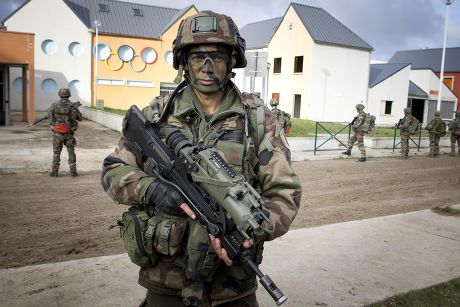 French Army During Exercise Cenzub Urban Editorial Stock Photo - Stock ...